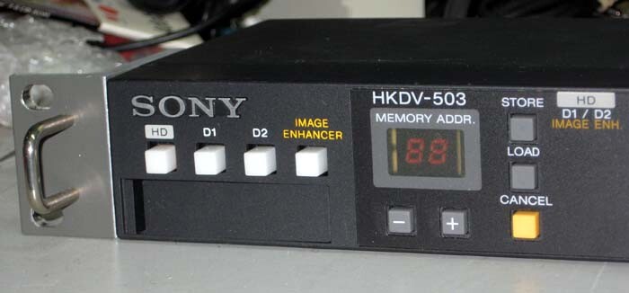 SONY HKDV-503 Didital Video Controller Rackmounted
