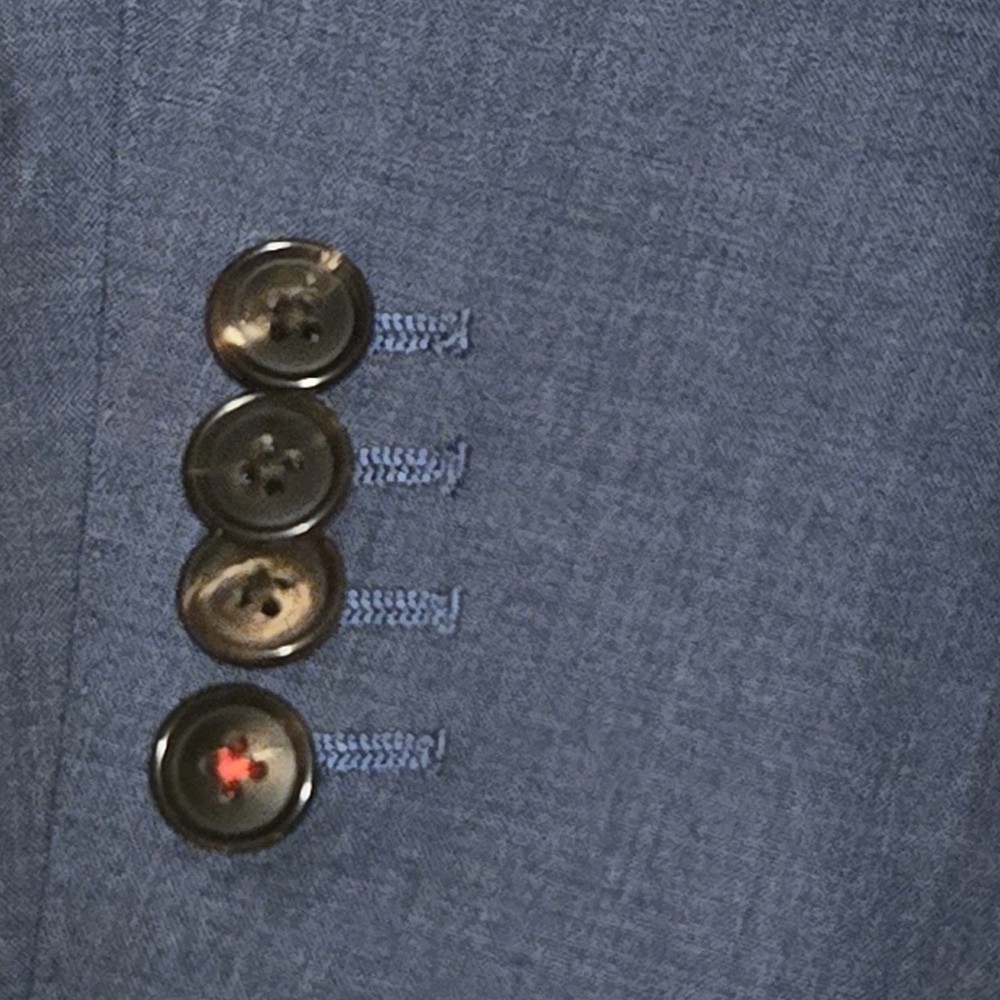 Suitsupply E.Thomas Blazer 42R Gray Pure Wool