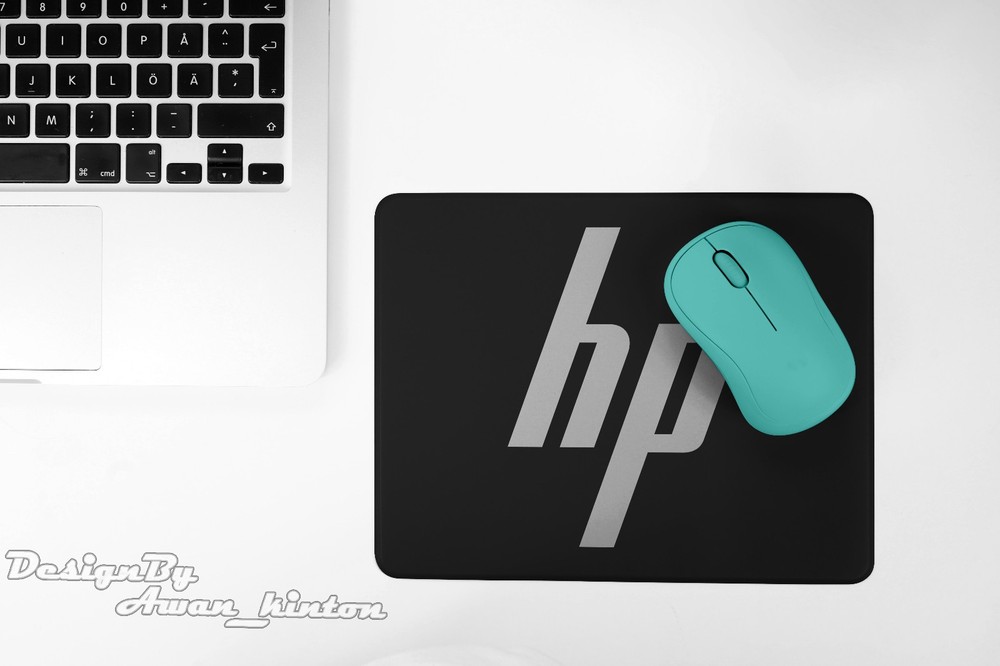 Mouse Mad Hp Logo Rubber New Mouse Pad For PC