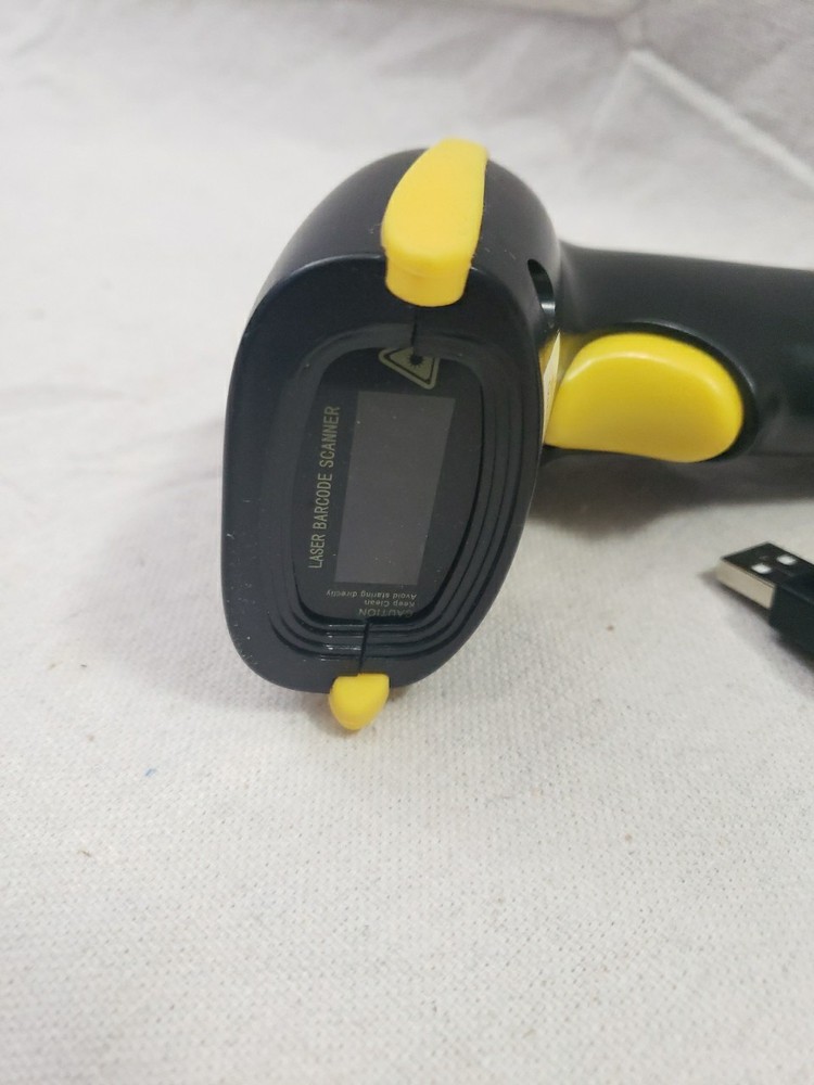 YHD AA Handheld USB Barcode Scanner with Cable Tested Working