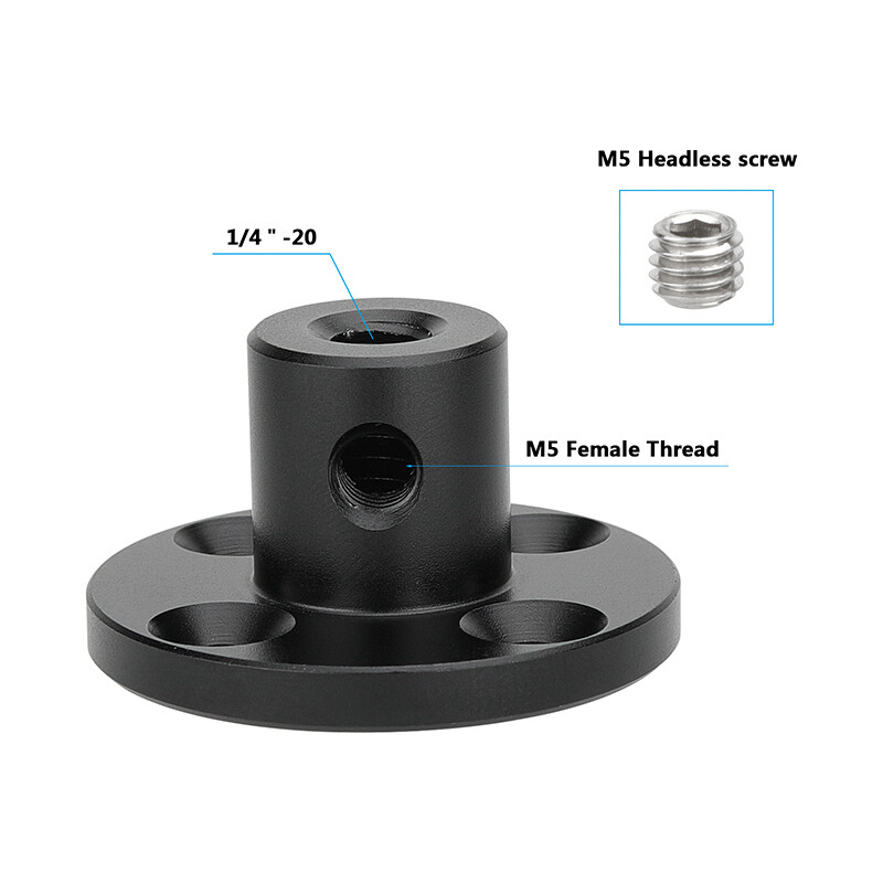 3Pcs CAMVATE Studio Video Wall Ceiling Table Mount w/ 1/4"-20 Extendable Thread
