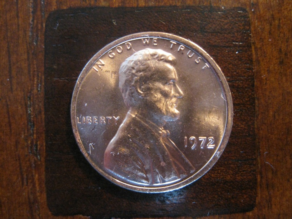 1972 Lincoln Memorial Cent Gem BU!