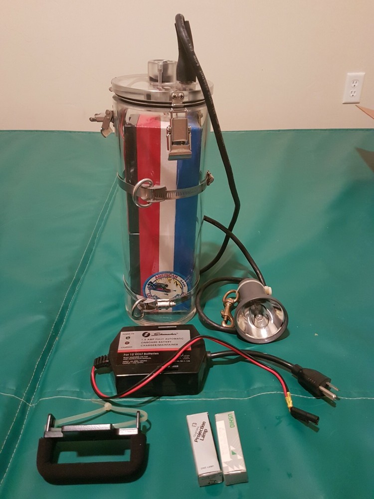 DIVING LIGHT SYSTEM, AUL BIG CAVE CANISTER