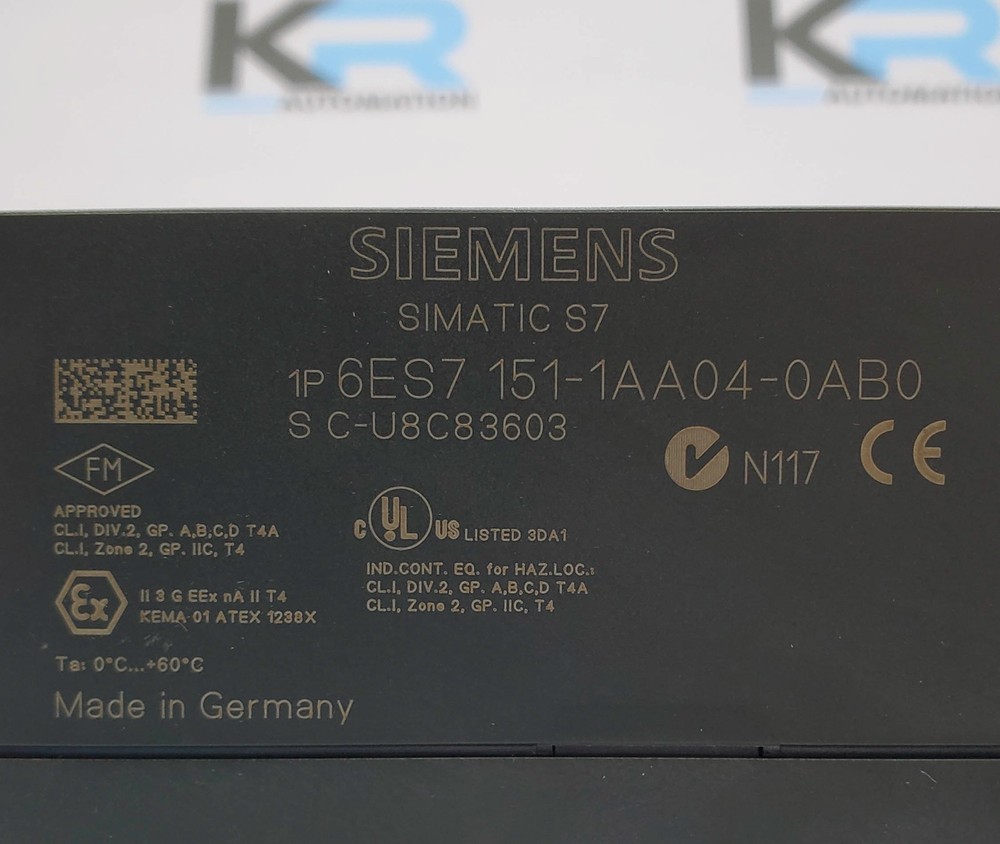 Siemens 6ES7 151-1AA04-0AB0 Simatic S7 Interface Module