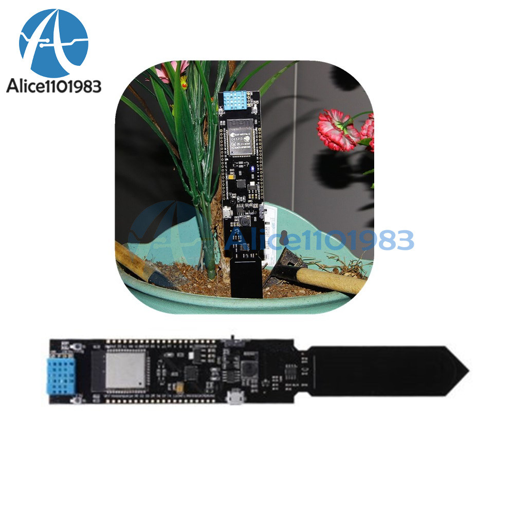 Soil Hygrometer Detection Module Moisture ESP32 DHT11 Sensor for Arduino CP2104