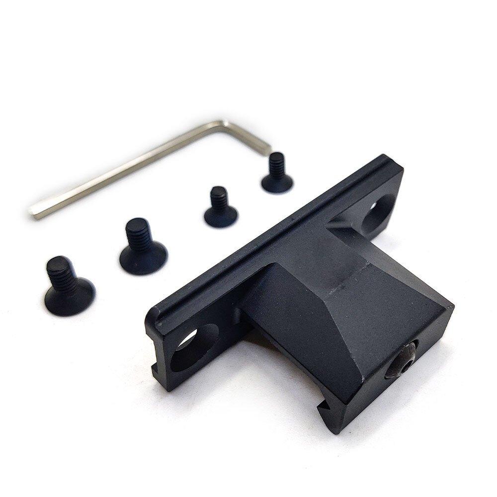 Tactical Light Offset Mount 45 Degree For M952V M951 Flashlight Rail Mount Base
