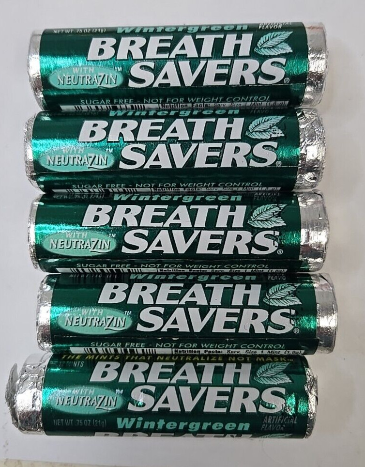 Vintage Breath Savers & Certs Mints Candy - 7 Flavors