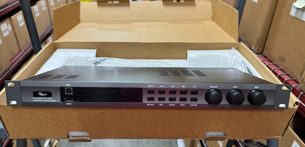 IdolPro Karaoke Processor, Multiple Professional Effects, Built-in Wifi, DSP-A19