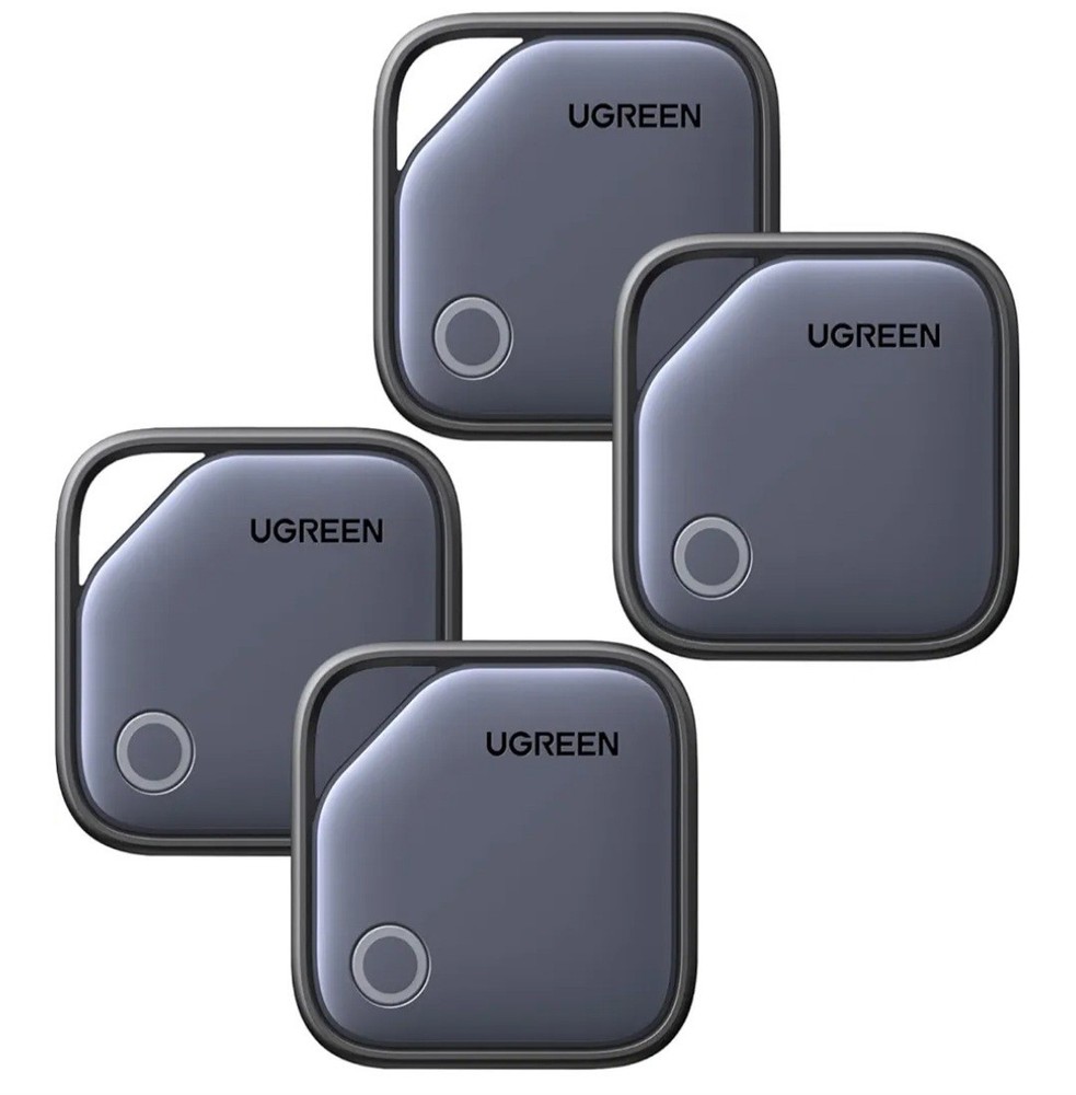 Air Tracker Tags 4 Pack, 2-Year Replaceable Battery Bluetooth Tracker Compatible