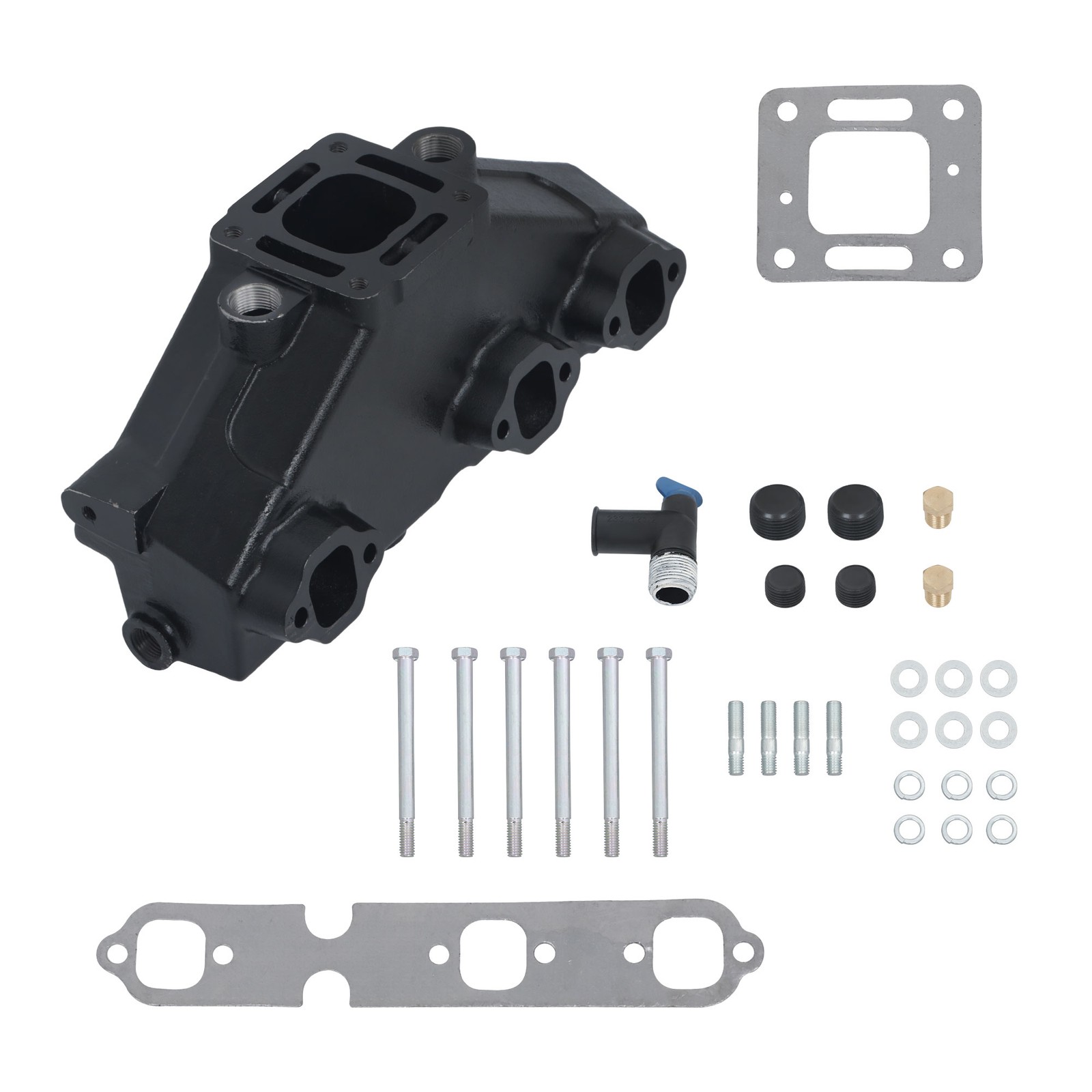 2× For Mercruiser 4.3L V6 1985-2002 Exhaust Manifold Replaces# 99746A17 99746A3