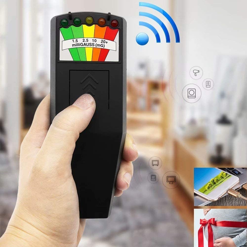 Handheld EMF Meter for Ghost Hunting - Precision Radiation Detection Device