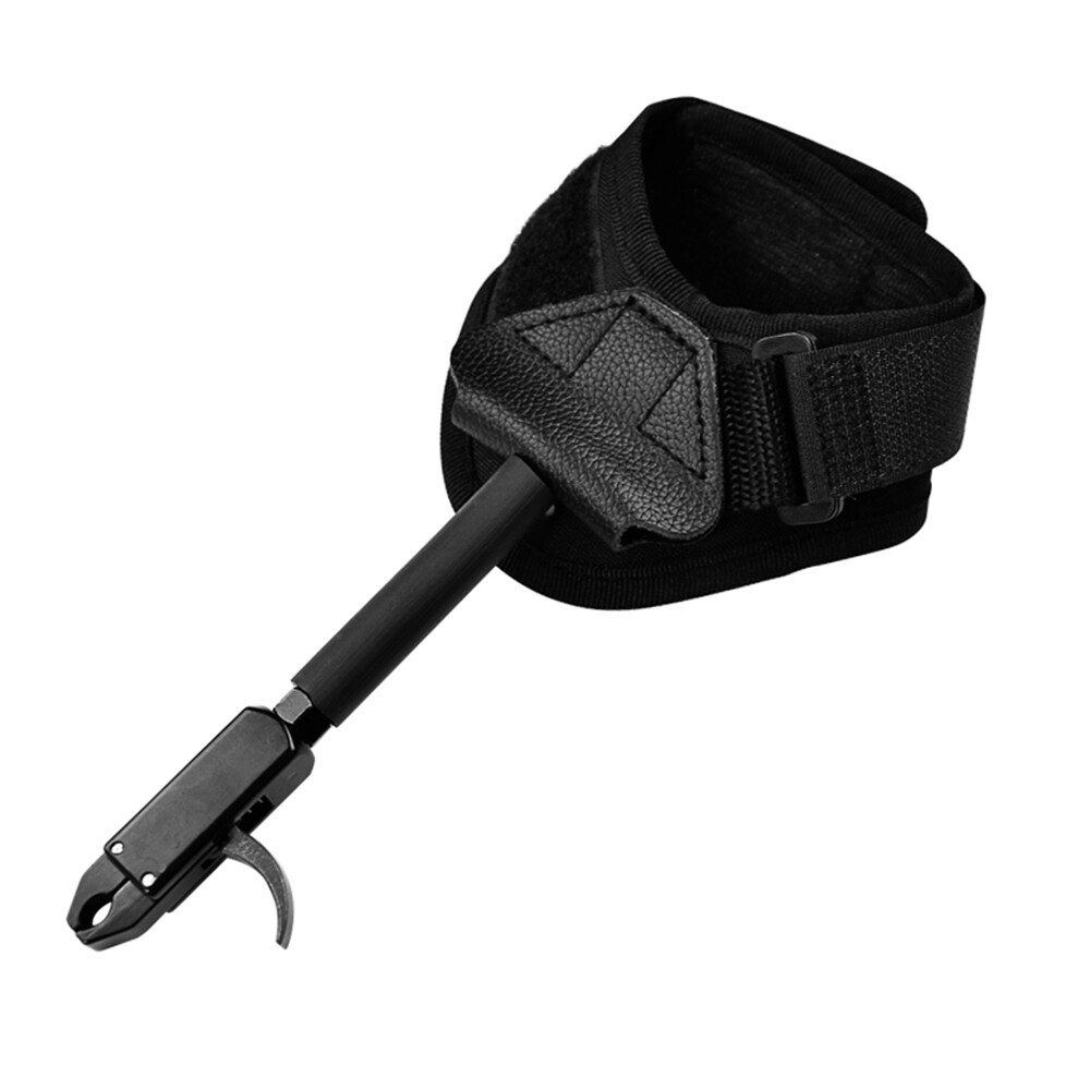 Archery Caliper Release Aids Adjustable Wrist Strap Trigger Compound Bow Hunting