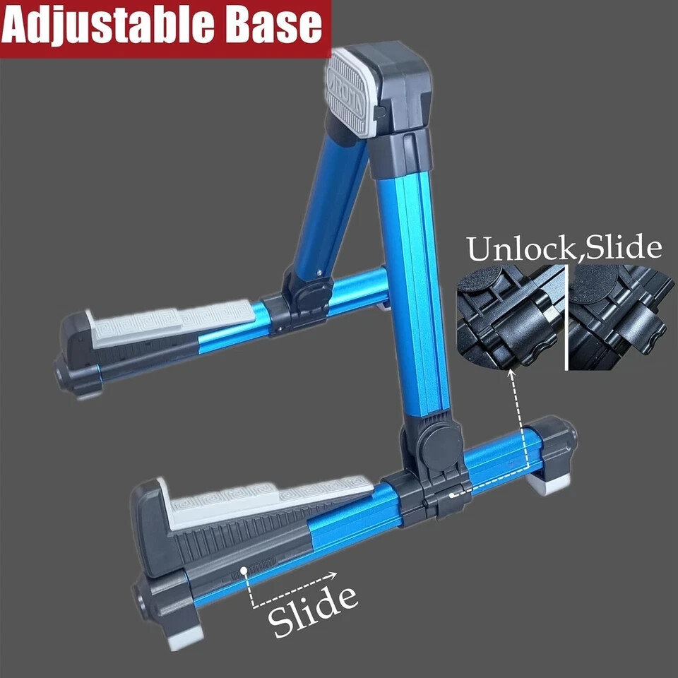Folding Adjustable Universal String Instrument Guitar Stand, Non-slip