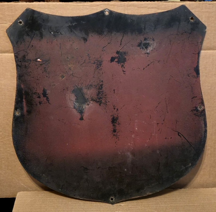 UNION TRUCK CO. VENTURA CALIF Porcelain Shield Sign - RARE!