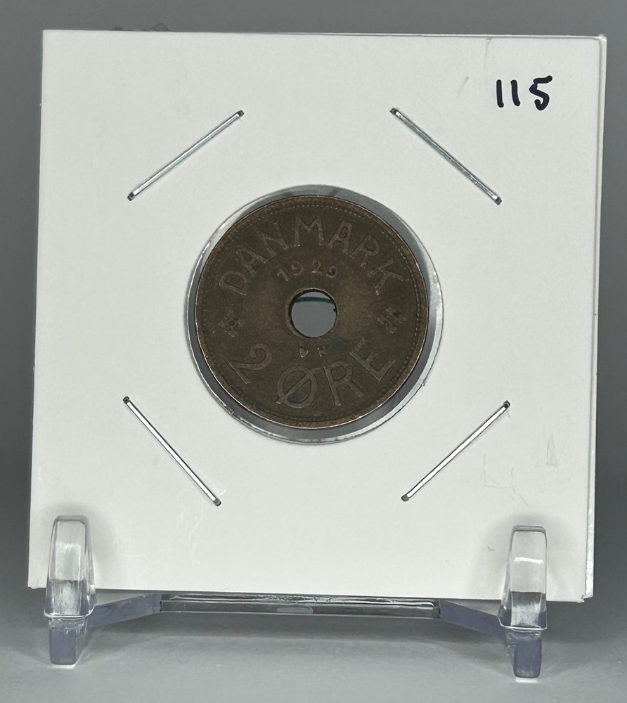 1920 Denmark - 2 Ore Coin