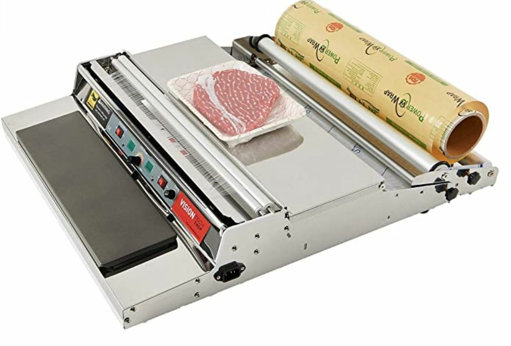VTH-500, 20 Inch/500 mm (Large Tray) Hand Wrapping Machine Film Wrapper "NEW"