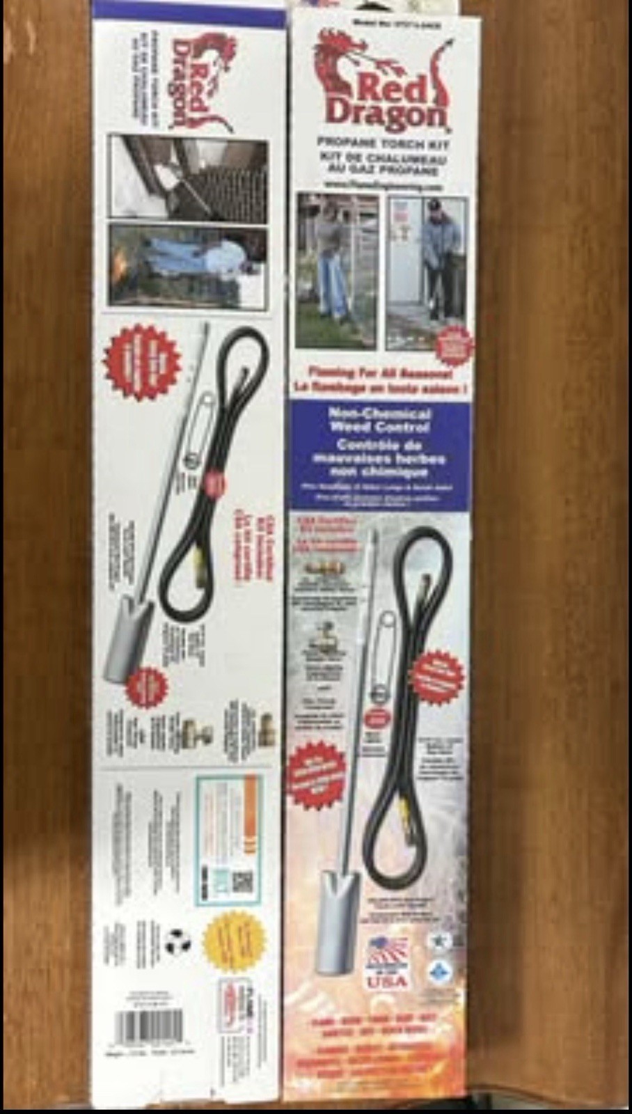 Red Dragon VT2-1/2-24CE Torch Kit, Propane, 500000 BTU, 10 ft L Hose, 23 in Hand