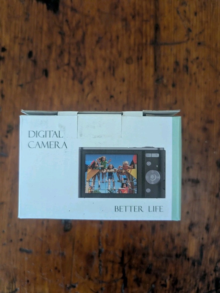 4K Digital Camera 48MP Compact Camera 16X Zoom Kids Beginner Camera