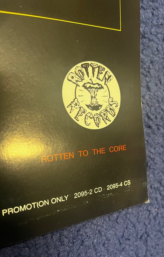 ACID BATH - When The Kite String Pops - Promo Poster -Original 1994 PROMOTIONAL