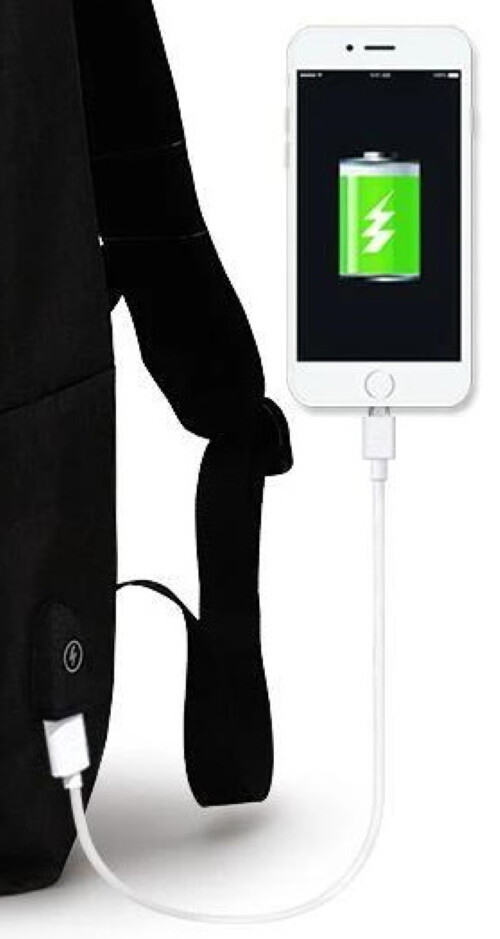 Mark Ryden Laptop Backpack Business Bags w/ USB Charging Port - Gray