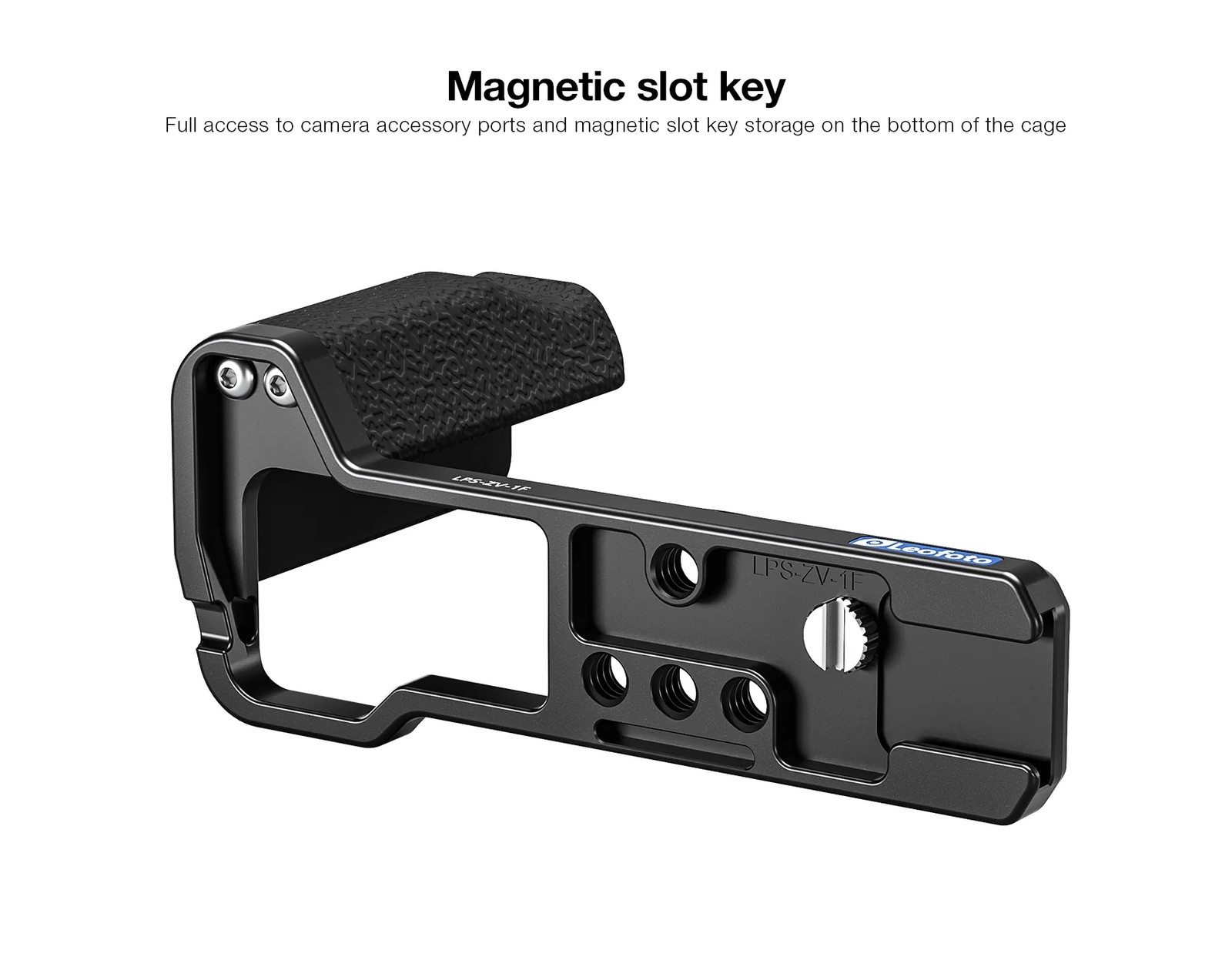 Leofoto LPS-ZV-1F L Plate for Sony ZV-1F Camera | Arca Compatible