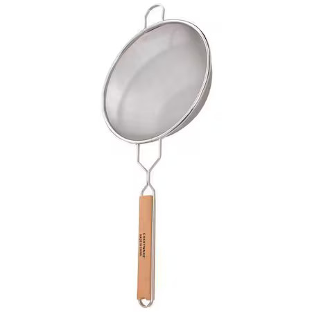 Crestware Whssm10 Mesh Strainer, Steel, Medium Single Mesh