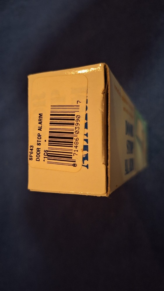 Door Stop Wedge Security Alarm