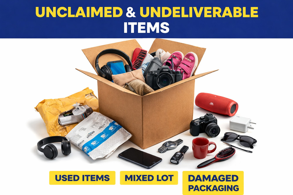 💥 Undeliverable Items Box – Mixed Used Goods Return Bundle