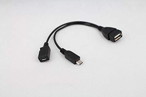 3-Pack OTG Cables Replacement for Fire-Stick 4K, Amazon black