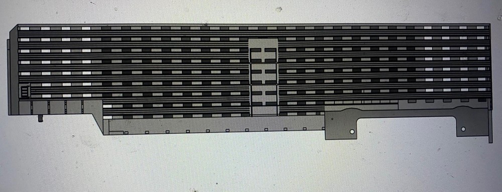 1/87 Scale Split Axel Cattle Trailer