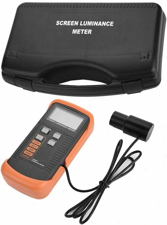 Handheld Screen Brightness Meter with 0.01-39990cd/m2 Data Latching Function