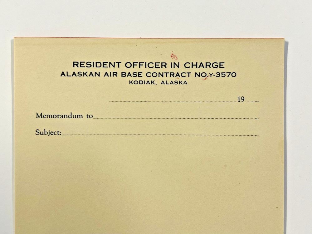 Original World War II Navy Seabees Locker Items; Lot of 6