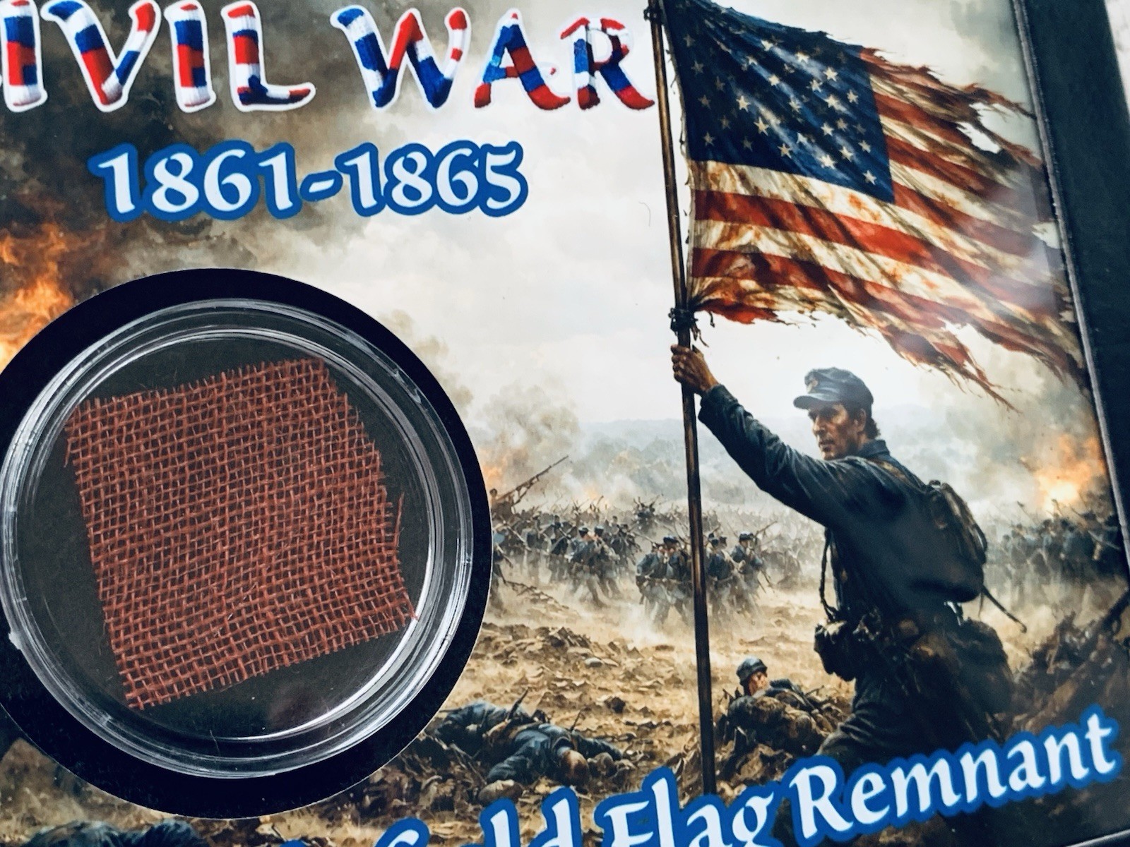 Civil War Battlefield Flag Remnant Francis Bannerman Collection