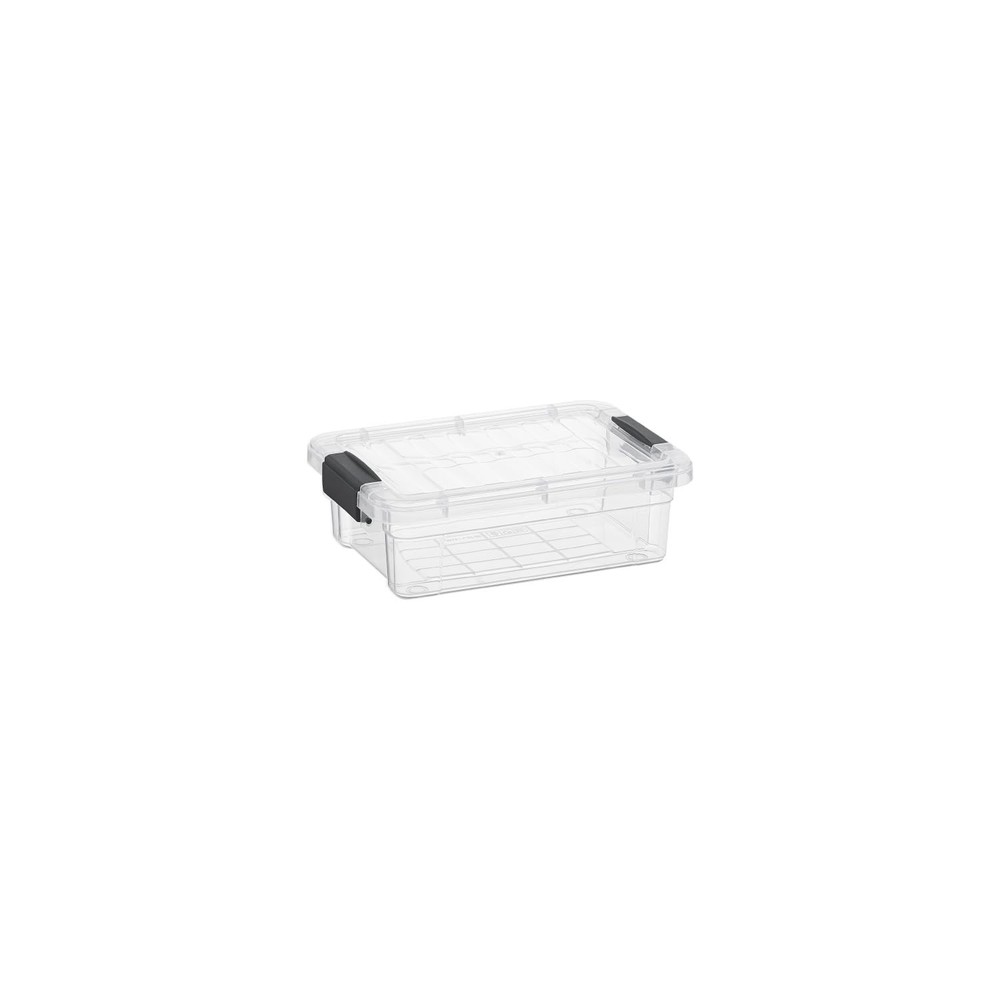 Mini Storage Container Plastic Crayon Box Art Supplies and Sewing Case Stacka...