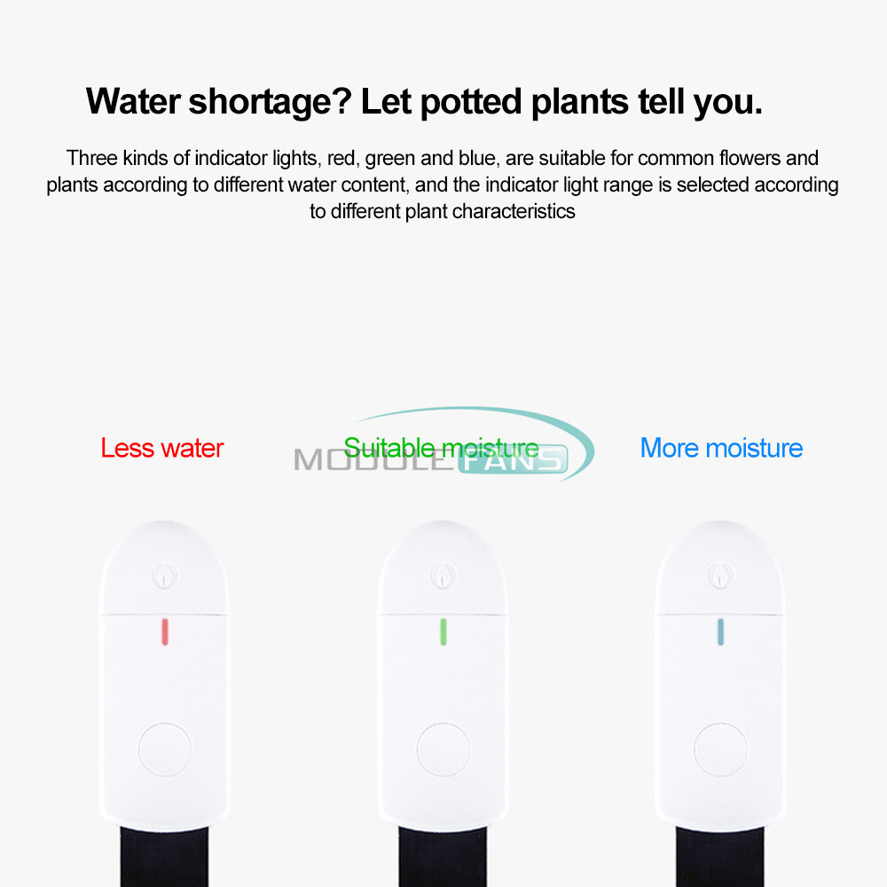 Smart Soil Moisture Meter Detector Flower Grass Plant Moisture Sensor Detector