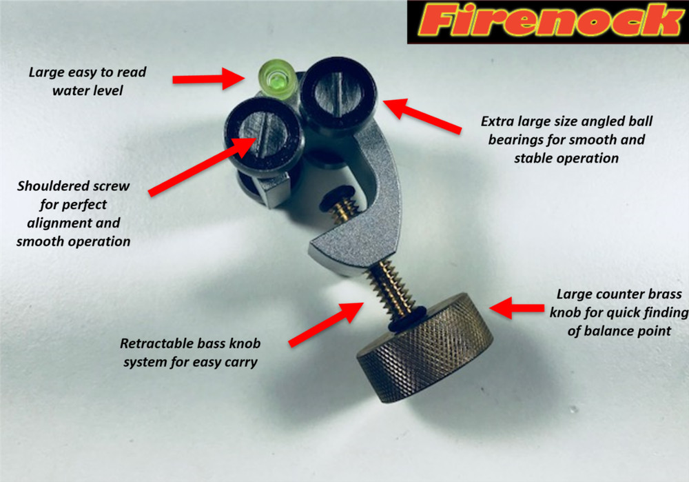 FIRENOCK Aerovane Jig Precision Compact Water Level