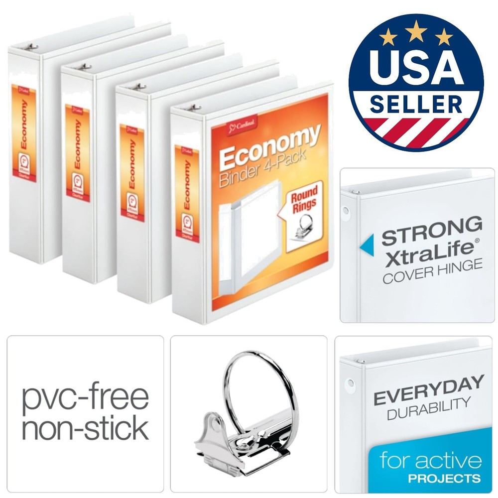Professional Presentation Binders - 2-Inch, ClearVue Customization, 475 Sheets