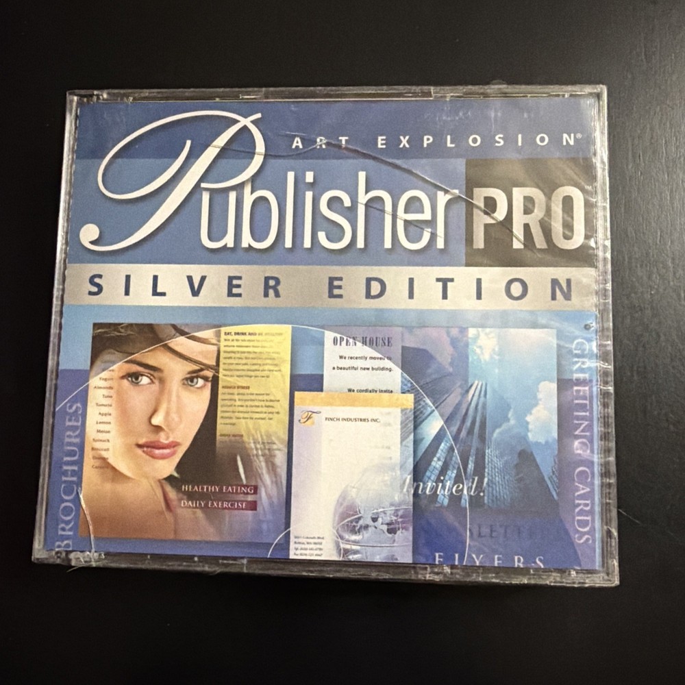 Art Explosion Publisher Pro Silver Edition PC Software