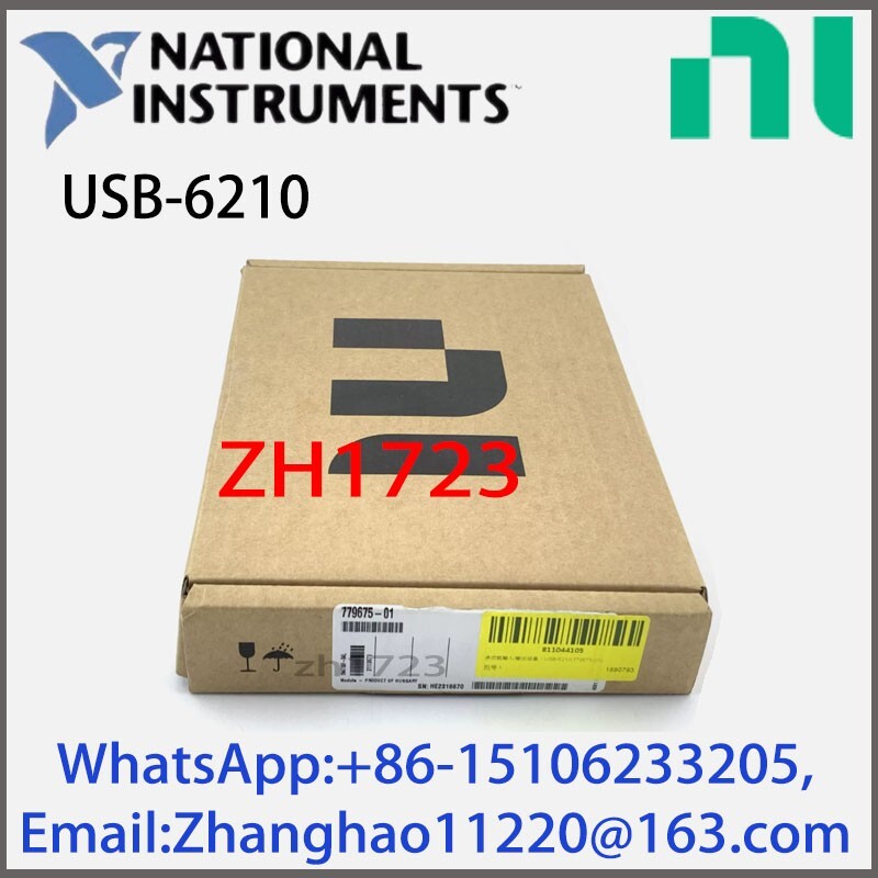NI USB-6210 779675-01 Multifunction Data Acquisition Device