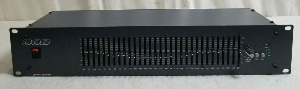 DOD 831 Series II Graphic Equalizer WORKING