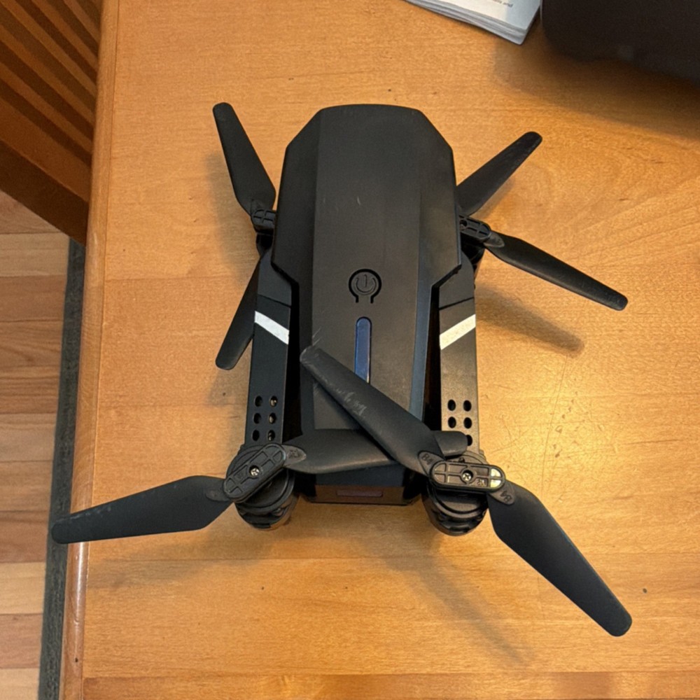 Drone, Remote Control, Foldable, Propeller Guards, Carrying Case