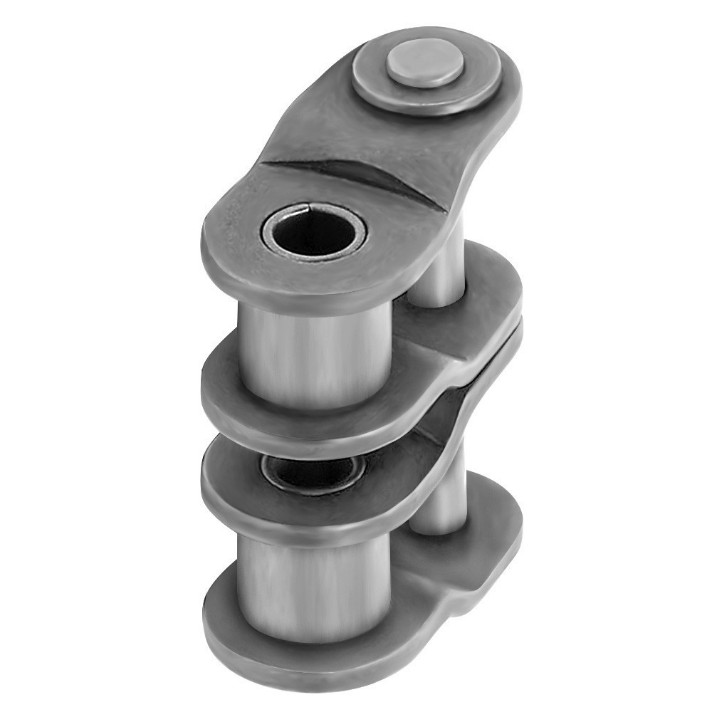 #60-2 Offset Half Link for Roller Chain Double Strand