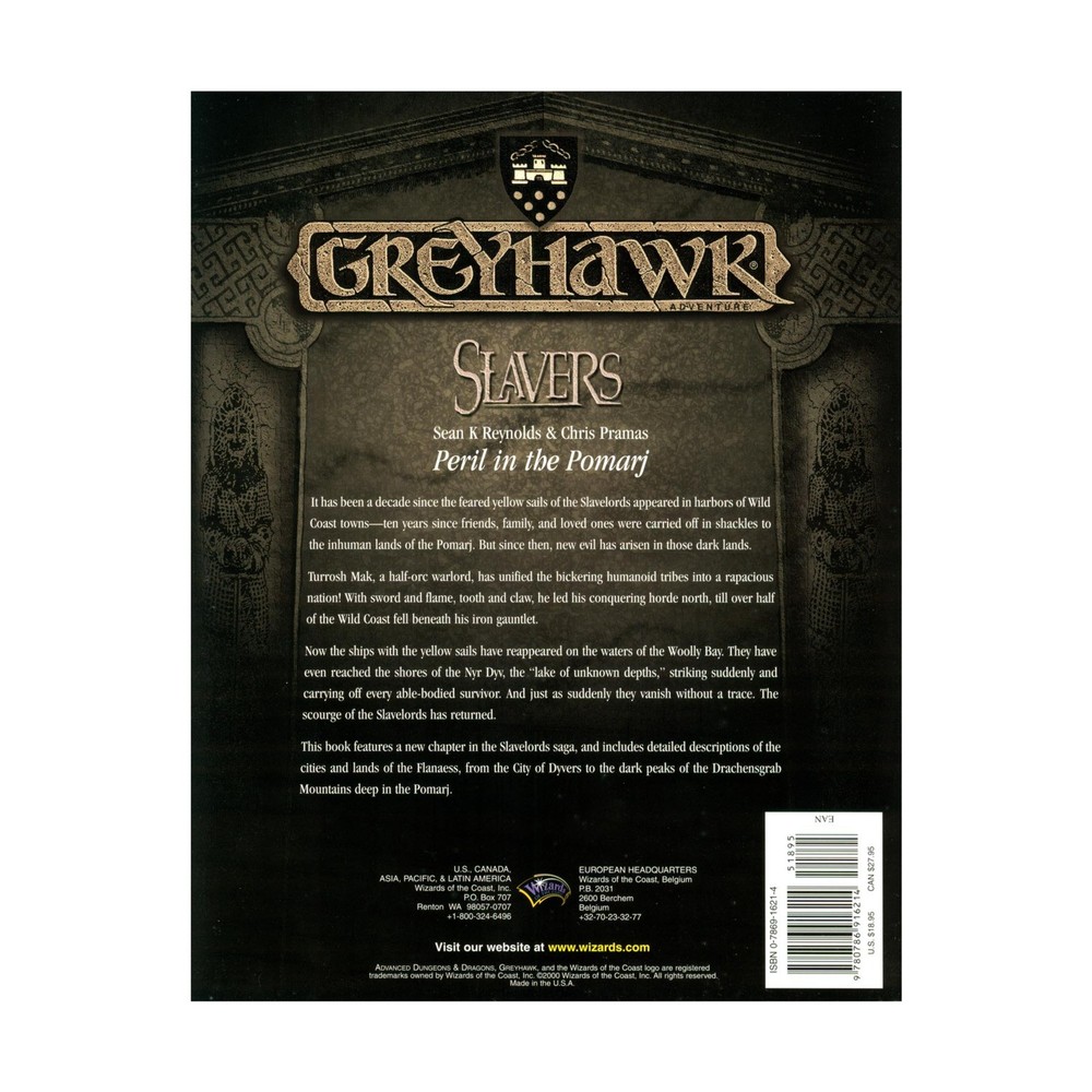 TSR Greyhawk Slavers VG+