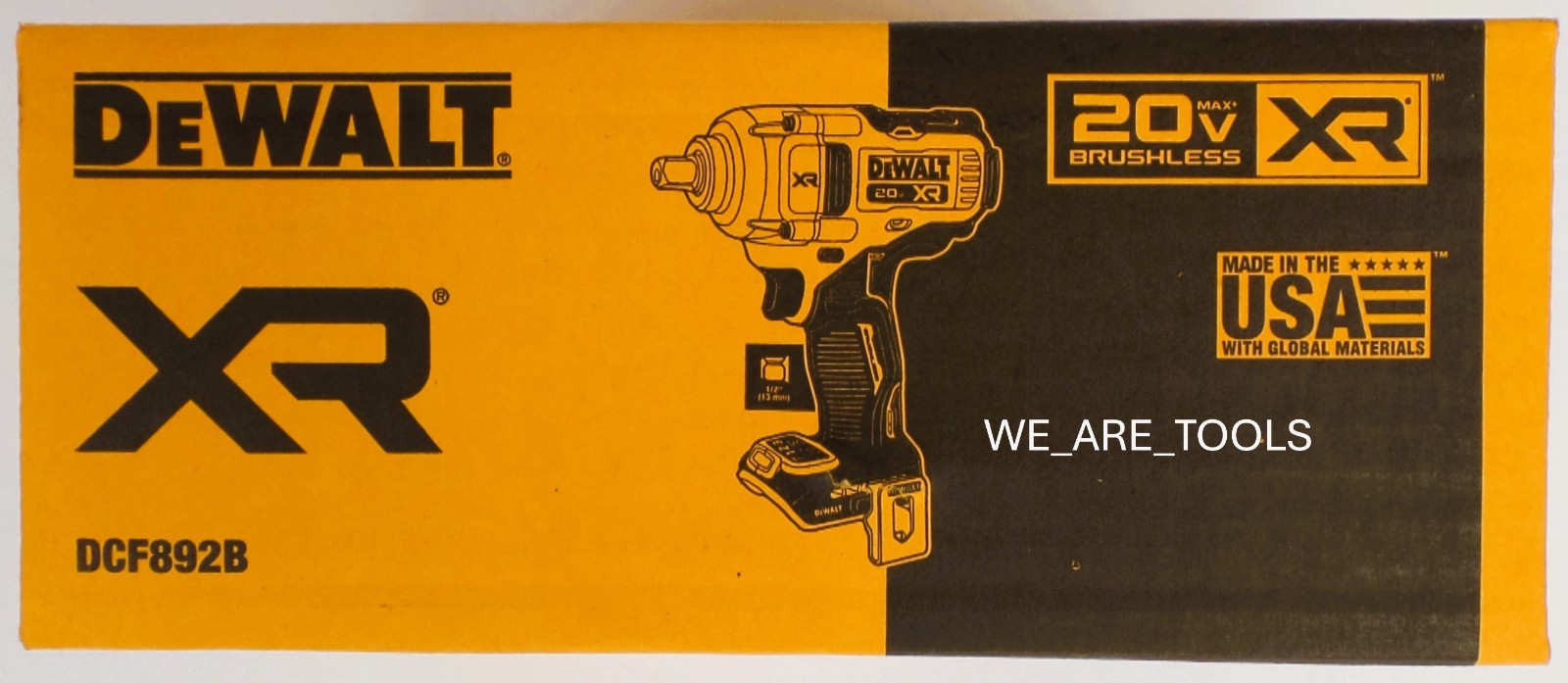 Dewalt DCF892B 20V MAX 1/2" Mid-Range Impact Wrench with Detent Pin