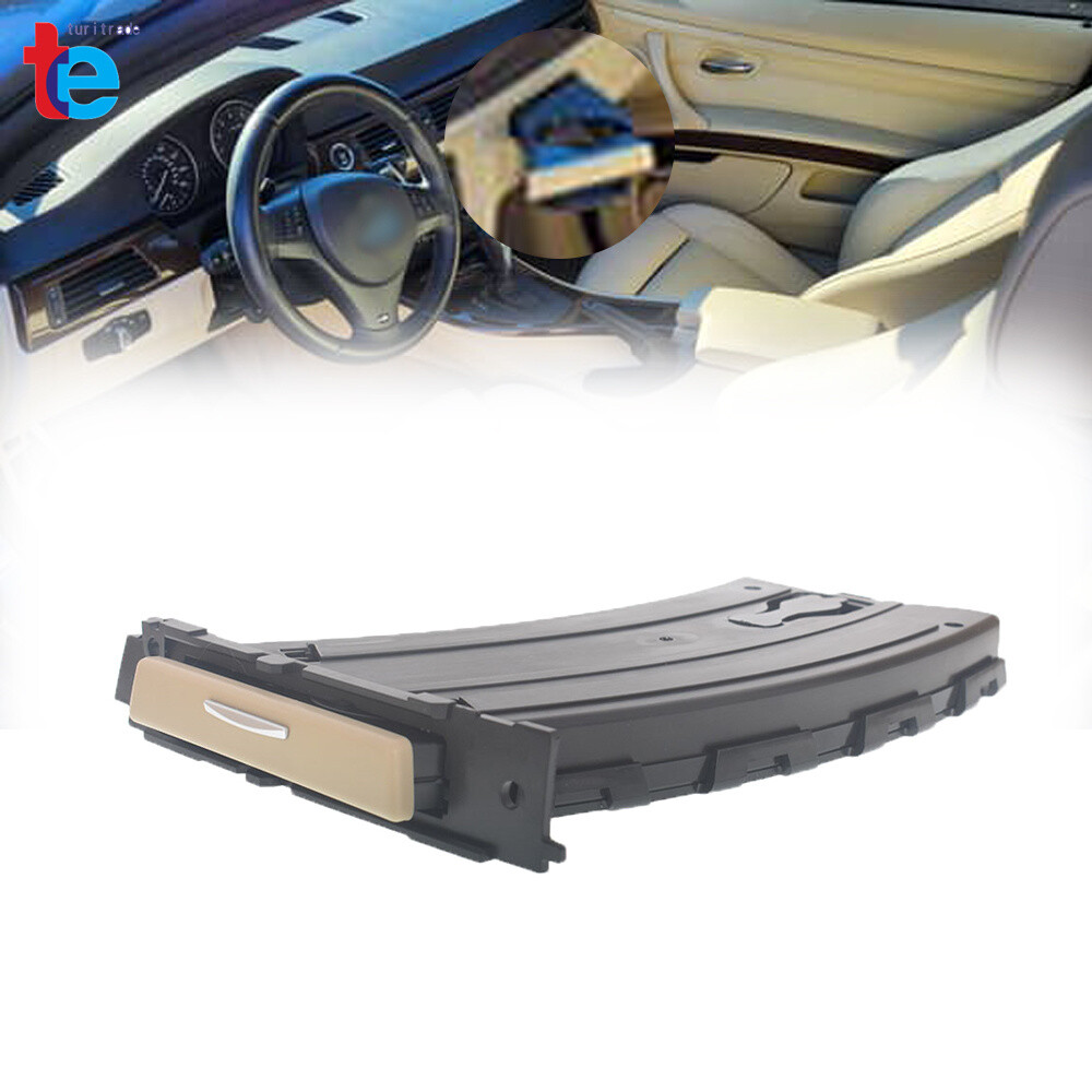 Fit For BMW E90 E91 E92 E93 Left Drivers Retractable CupHolder Beige 51459173467