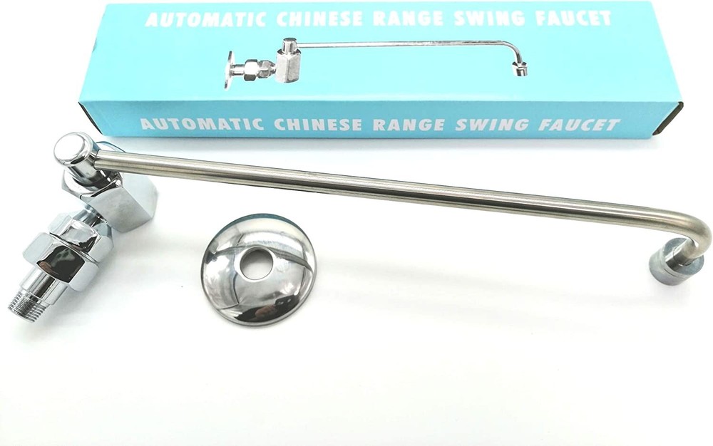 Automatic Chinese Wok Range Swing Faucet