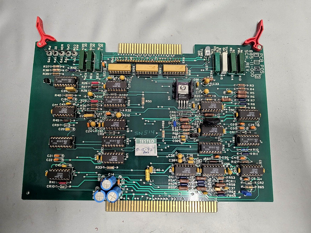 MRC Materials Research 885-11-000 Analog Process PCB POS.  Rev. D  Eclipse