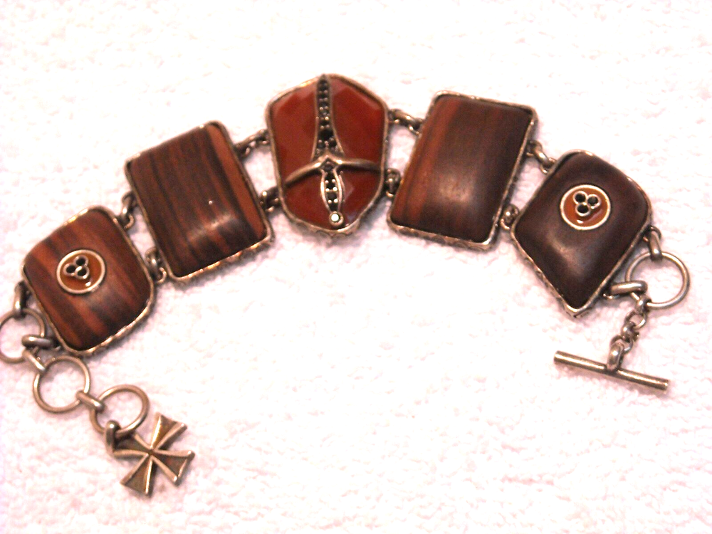 LUCKY BRAND SILVER "DAGGER" BRACELET