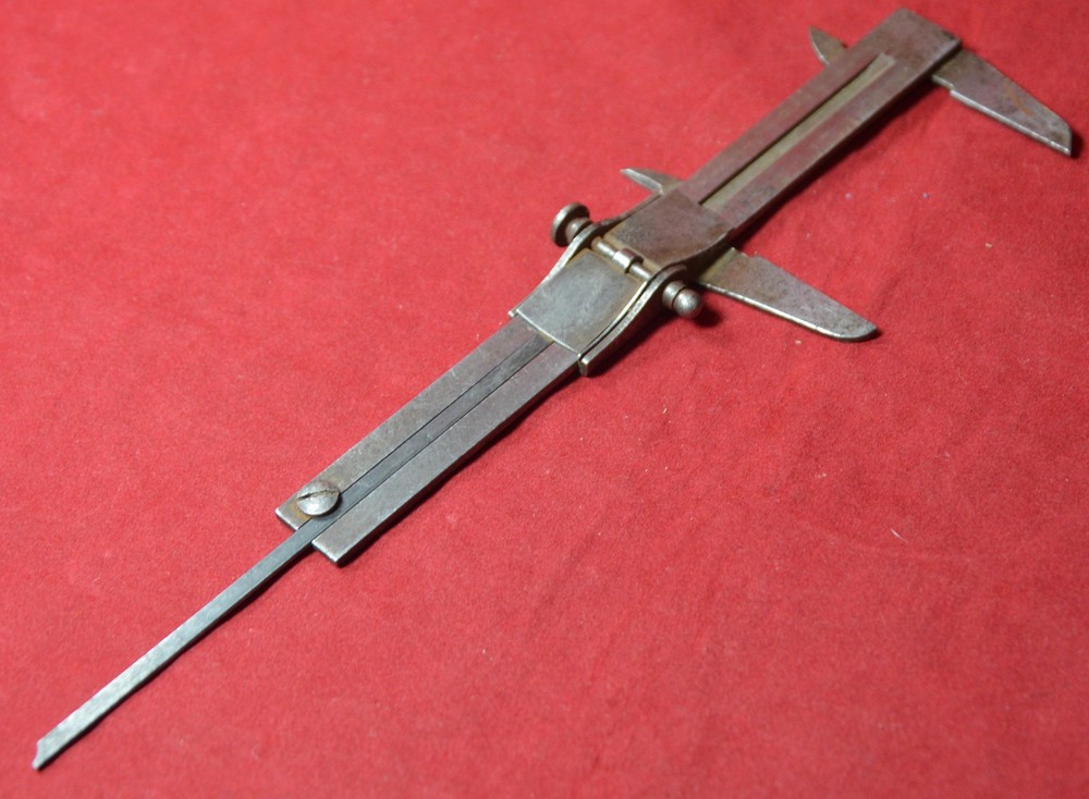 German WW2 Wehrmacht soldier Sapper Caliper Ruler Tool