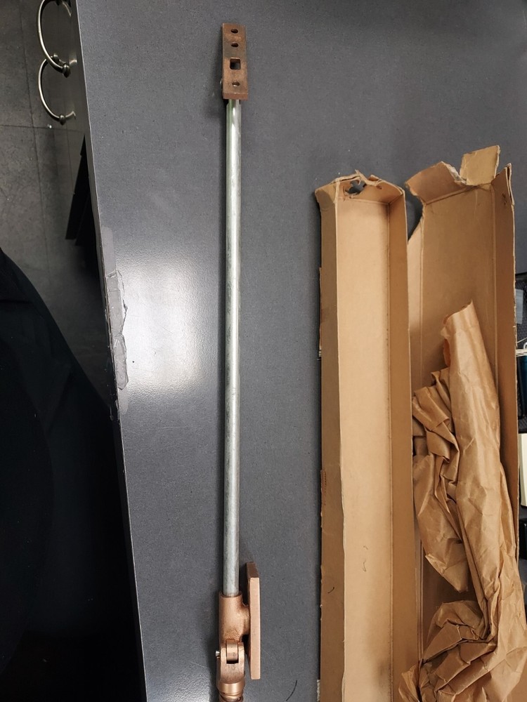 Overhead Door Holder Hold Open & Stop Copper